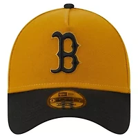 Boston Red Sox MLB Gold/Black Boston Sox Rustic A-Frame 9FORTY Adjustable Hat