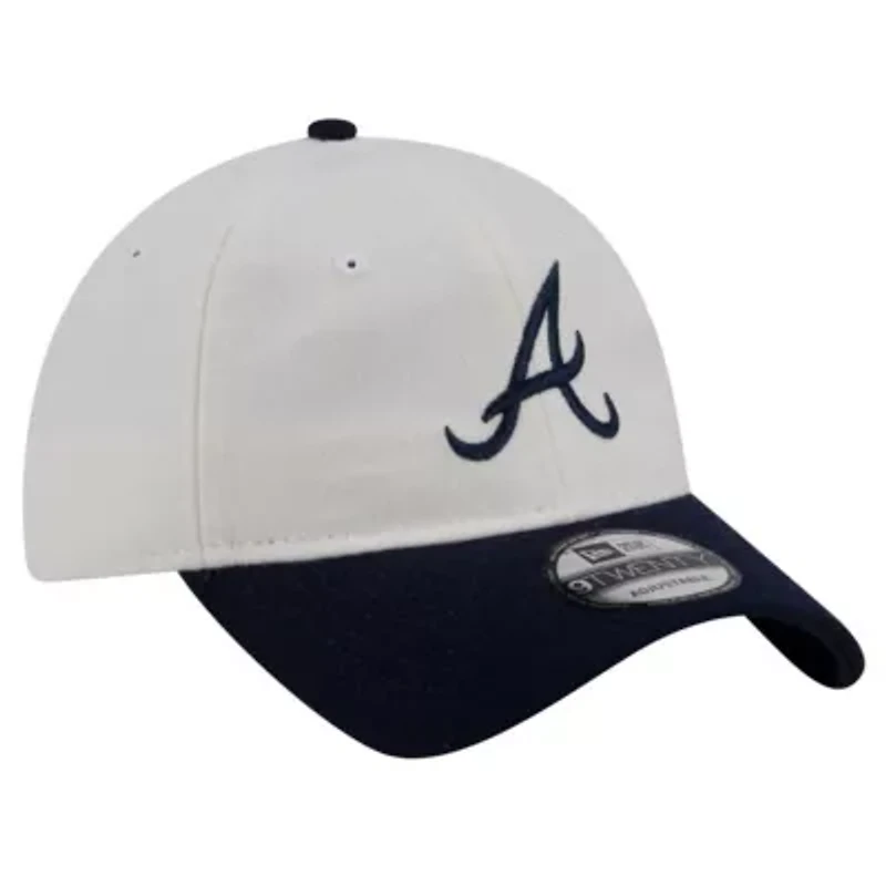 MLB Atlanta Braves Leather Strap 9TWENTY Adjustable Hat
