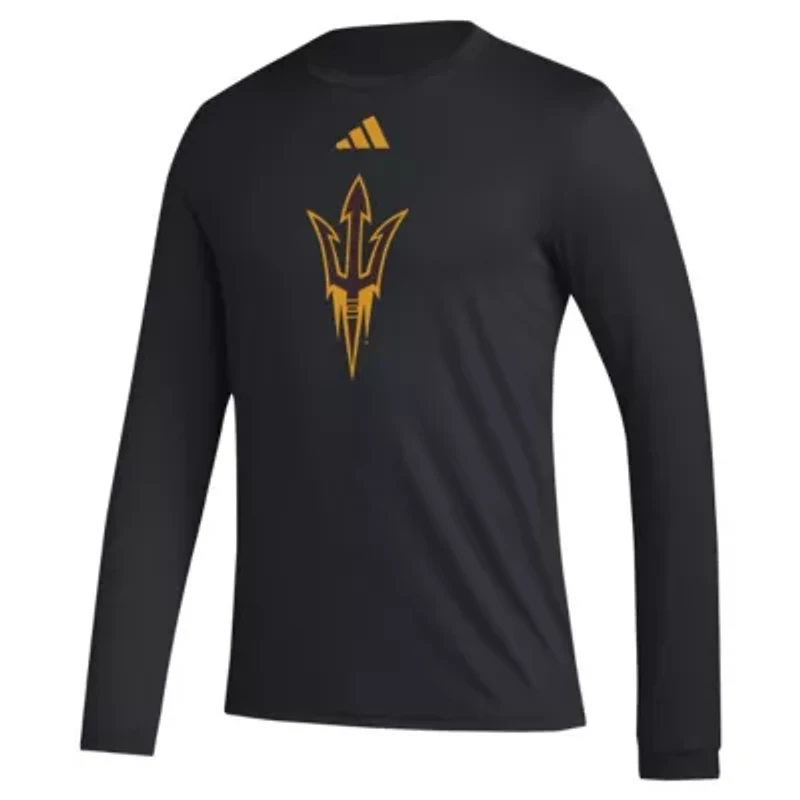 NCAA Arizona State Sun Devils Primary Locker Logo Pre-Game Long Sleeve T-Shirt