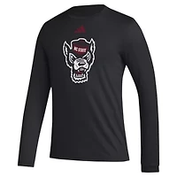 NCAA NC State Wolfpack Primary Locker Logo Pre-Game Long Sleeve T-Shirt