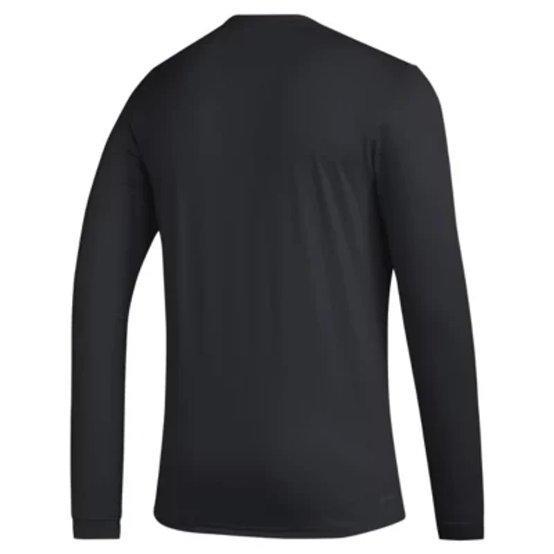 NCAA NC State Wolfpack Primary Locker Logo Pre-Game Long Sleeve T-Shirt