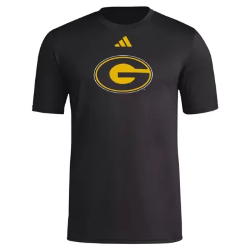 Grambling State Tigers NCAA Primary Locker Logo Pre-Game AEROREADY T-Shirt