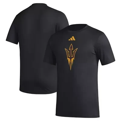 NCAA Arizona State Sun Devils Primary Locker Logo Pre-Game AEROREADY T-Shirt
