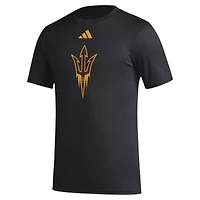 NCAA Arizona State Sun Devils Primary Locker Logo Pre-Game AEROREADY T-Shirt