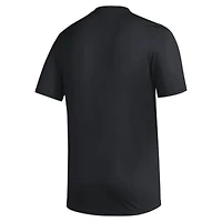 NCAA Kansas Jayhawks Primary Locker Logo Pre-Game AEROREADY T-Shirt