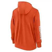 NCAA Nike Clemson Tigers 2024 Sideline Full-Zip Hoodie