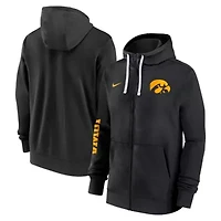 NCAA Nike Iowa Hawkeyes 2024 Sideline Full-Zip Hoodie