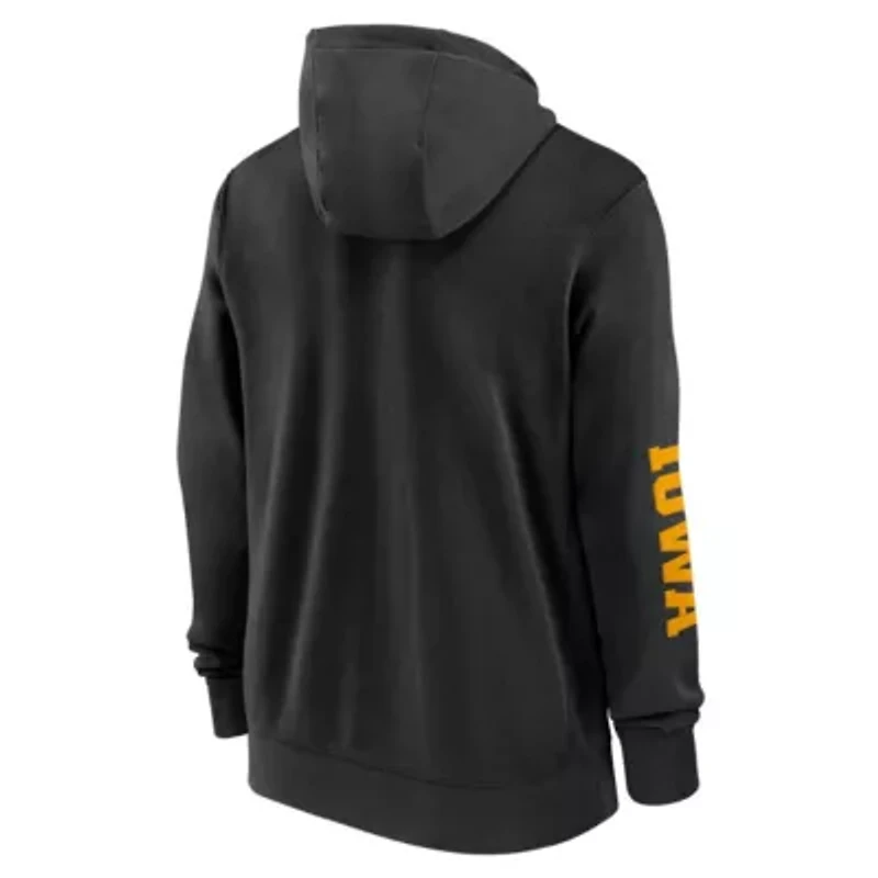 NCAA Nike Iowa Hawkeyes 2024 Sideline Full-Zip Hoodie