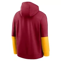 NCAA Nike USC Trojans 2024 Sideline Club Pullover Hoodie