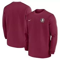 NCAA Nike Florida State Seminoles 2024 Sideline Coaches Long Sleeve Top