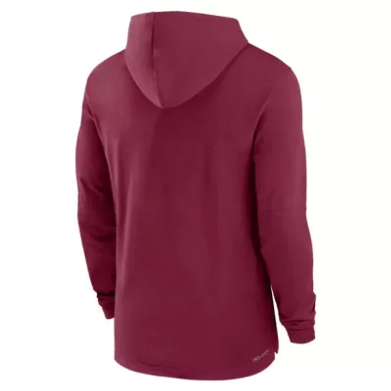 NCAA Nike Florida State Seminoles 2024 Sideline Hoodie Performance Long Sleeve T-Shirt