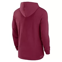 NCAA Nike Florida State Seminoles 2024 Sideline Hoodie Performance Long Sleeve T-Shirt