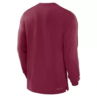 NCAA Nike Florida State Seminoles 2024 Sideline Player Tri-Blend Performance Long Sleeve T-Shirt