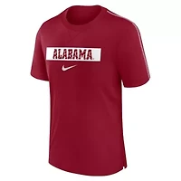 Alabama Crimson Tide NCAA Nike 2024 Sideline Player Performance Tri-Blend T-Shirt