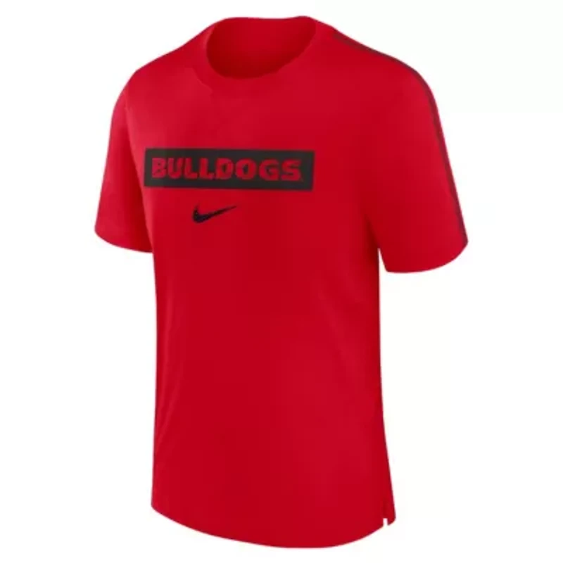 NCAA Nike Georgia Bulldogs 2024 Sideline Player Performance Tri-Blend T-Shirt