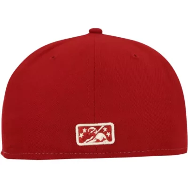 MiLB White/Red Inland Empire 66ers Theme Night Redlands Pickers 59FIFTY Fitted Hat