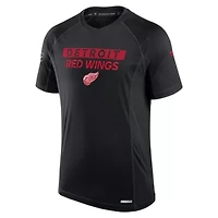 NHL Fanatics Detroit Wings Authentic Pro Rink Tech T-Shirt