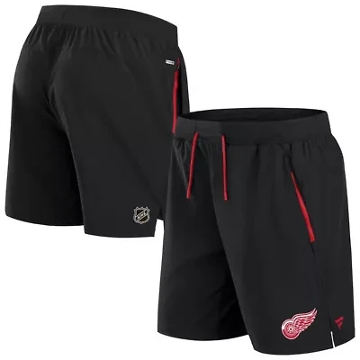 NHL Fanatics Detroit Wings Authentic Pro Rink Performance Shorts