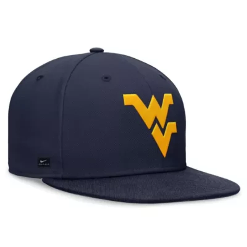NCAA Nike West Virginia Mountaineers On-Field Pro Fitted Hat
