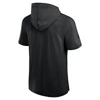 NHL Pro Road Performance Short Sleeve Pullover Hoodie