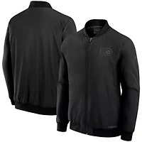 NHL Fanatics Philadelphia Flyers Authentic Pro Road Full-Zip Bomber Jacket