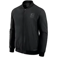 NHL Fanatics Vegas Golden Knights Authentic Pro Road Full-Zip Bomber Jacket