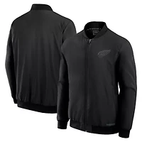 NHL Fanatics Detroit Wings Authentic Pro Road Full-Zip Bomber Jacket