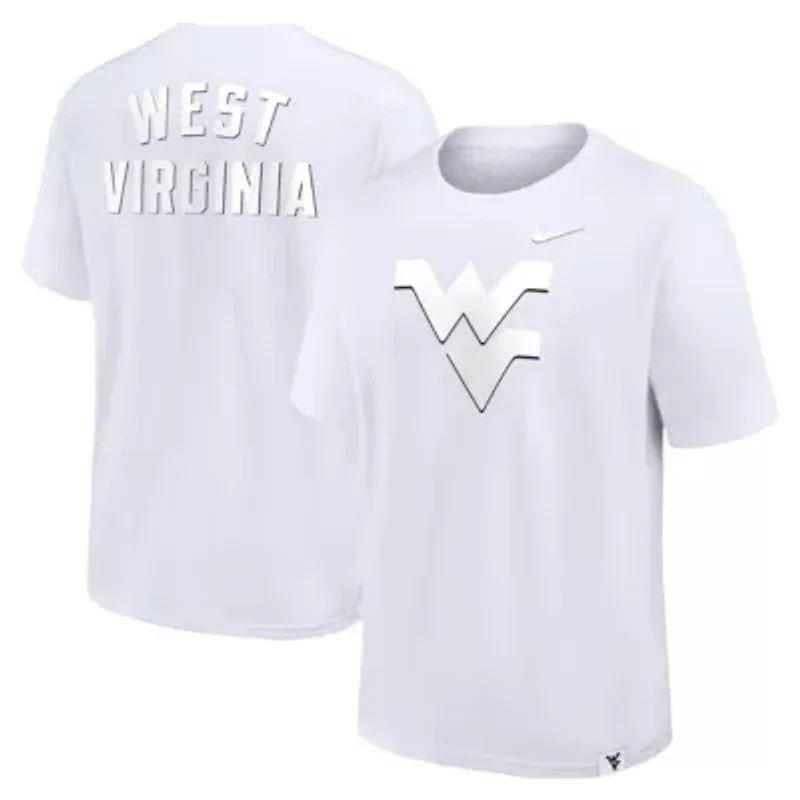 NCAA Nike West Virginia Mountaineers Statement 2-Hit Max90 T-Shirt