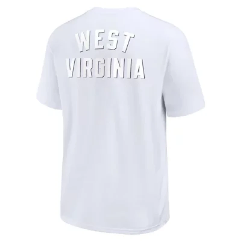 NCAA Nike West Virginia Mountaineers Statement 2-Hit Max90 T-Shirt