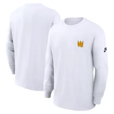 NCAA Nike West Virginia Mountaineers Legacy Max90 Pocket Long Sleeve T-Shirt
