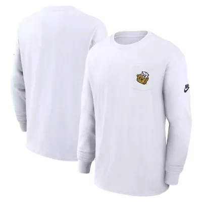 NCAA Nike Michigan Wolverines Legacy Max90 Pocket Long Sleeve T-Shirt