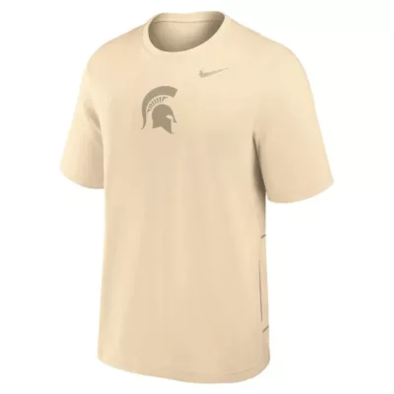 NCAA Nike Michigan State Spartans Primary Statement Two-Hit Performance T-Shirt