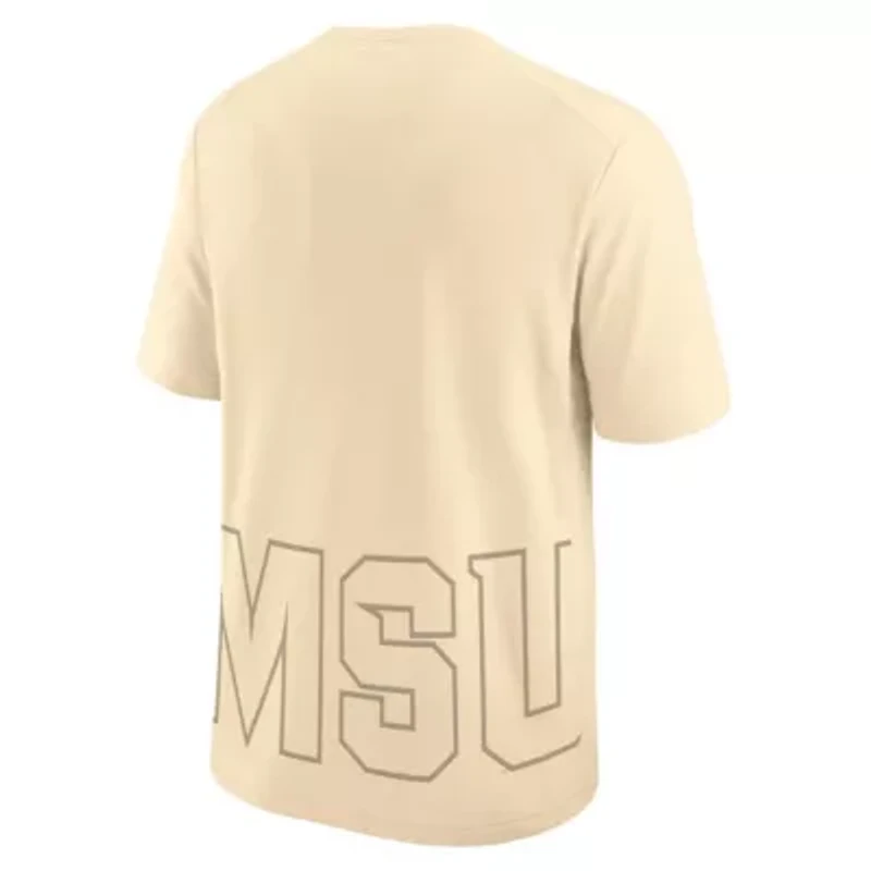 NCAA Nike Michigan State Spartans Primary Statement Two-Hit Performance T-Shirt