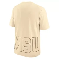 NCAA Nike Michigan State Spartans Primary Statement Two-Hit Performance T-Shirt