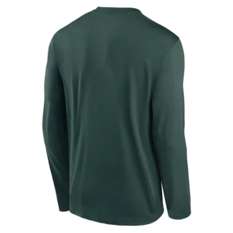 NCAA Nike Michigan State Spartans Primetime Two-Hit Legend Dri-FIT Long Sleeve T-Shirt
