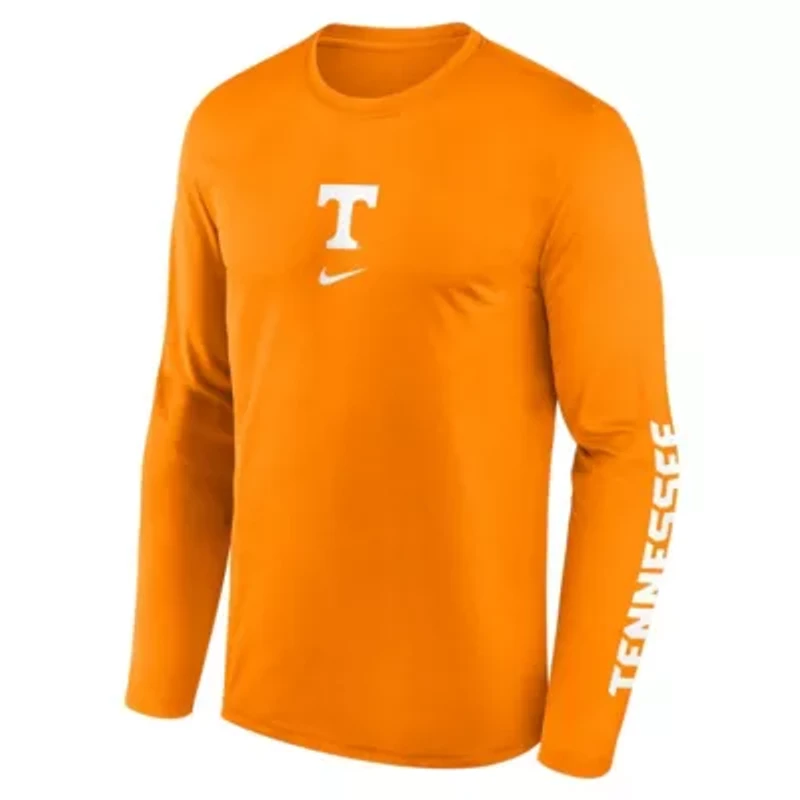 NCAA Nike Tennessee Volunteers Primetime Two-Hit Legend Dri-FIT Long Sleeve T-Shirt