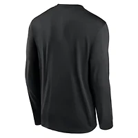 NCAA Nike Iowa Hawkeyes Primetime Two-Hit Legend Dri-FIT Long Sleeve T-Shirt