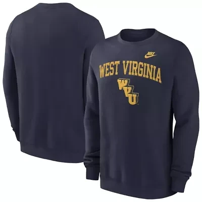 NCAA Nike West Virginia Mountaineers Legacy Classic Pullover Sweatshirt