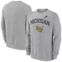 NCAA Nike Michigan Wolverines Legacy Classic Pullover Sweatshirt