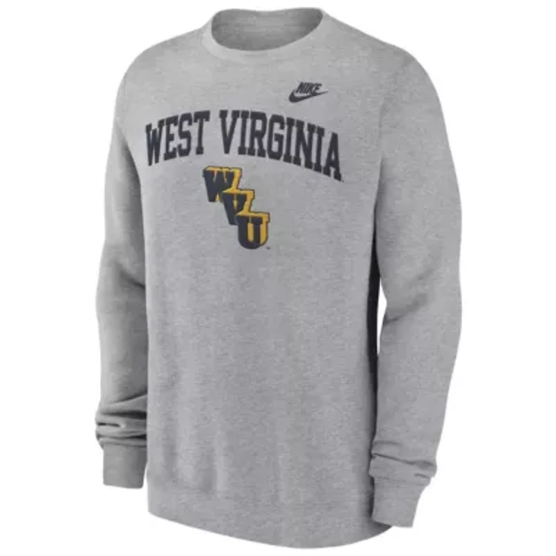 NCAA Nike West Virginia Mountaineers Legacy Classic Pullover Sweatshirt