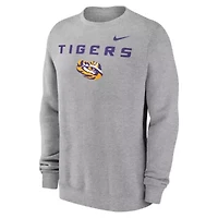 NCAA Nike LSU Tigers Primetime Primary Stack Pullover Sweatshirt