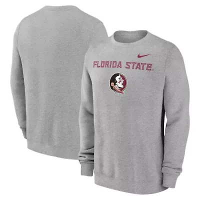 NCAA Nike Florida State Seminoles Primetime Primary Stack Pullover Sweatshirt