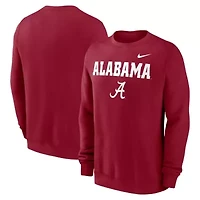 Alabama Crimson Tide NCAA Nike Primetime Primary Stack Pullover Sweatshirt