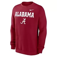 Alabama Crimson Tide NCAA Nike Primetime Primary Stack Pullover Sweatshirt