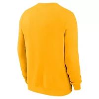 NCAA Nike West Virginia Mountaineers Primetime Primary Stack Pullover Sweatshirt