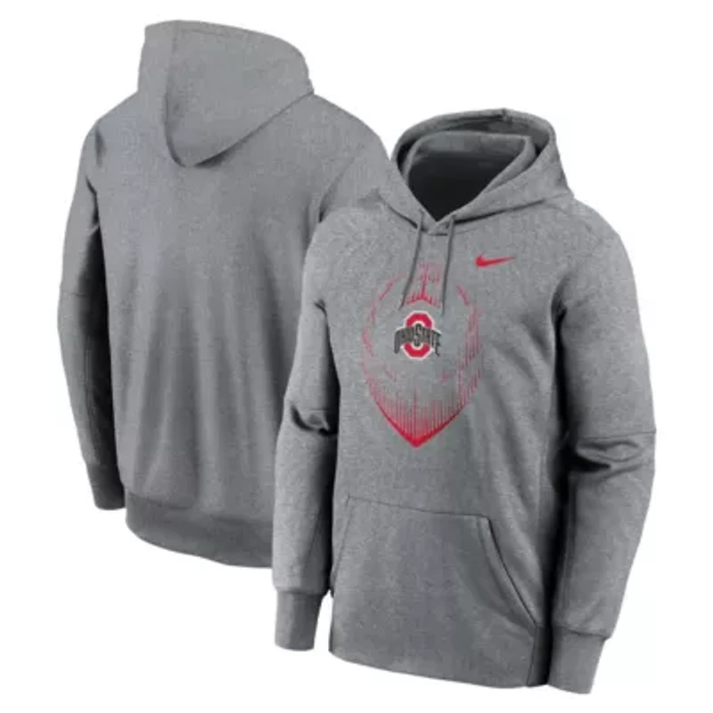 NCAA Nike Ohio State Buckeyes Icon Football Performance Pullover Hoodie