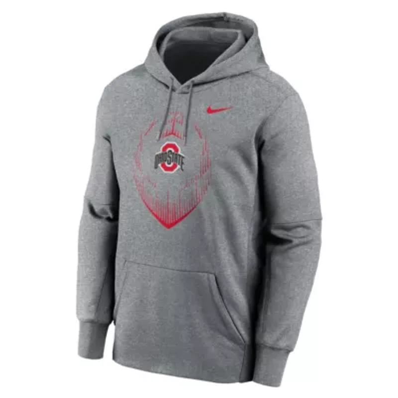 NCAA Nike Ohio State Buckeyes Icon Football Performance Pullover Hoodie