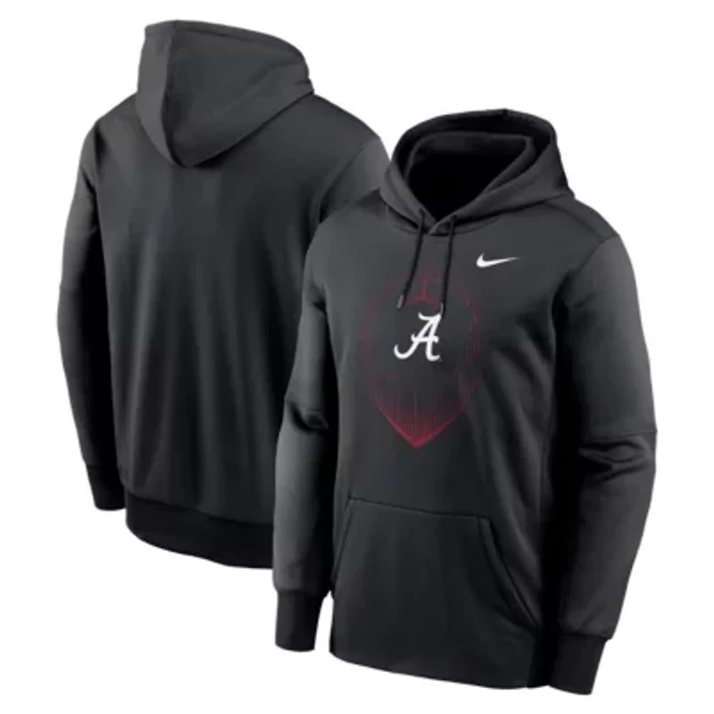 Alabama Crimson Tide NCAA Nike Icon Football Performance Pullover Hoodie