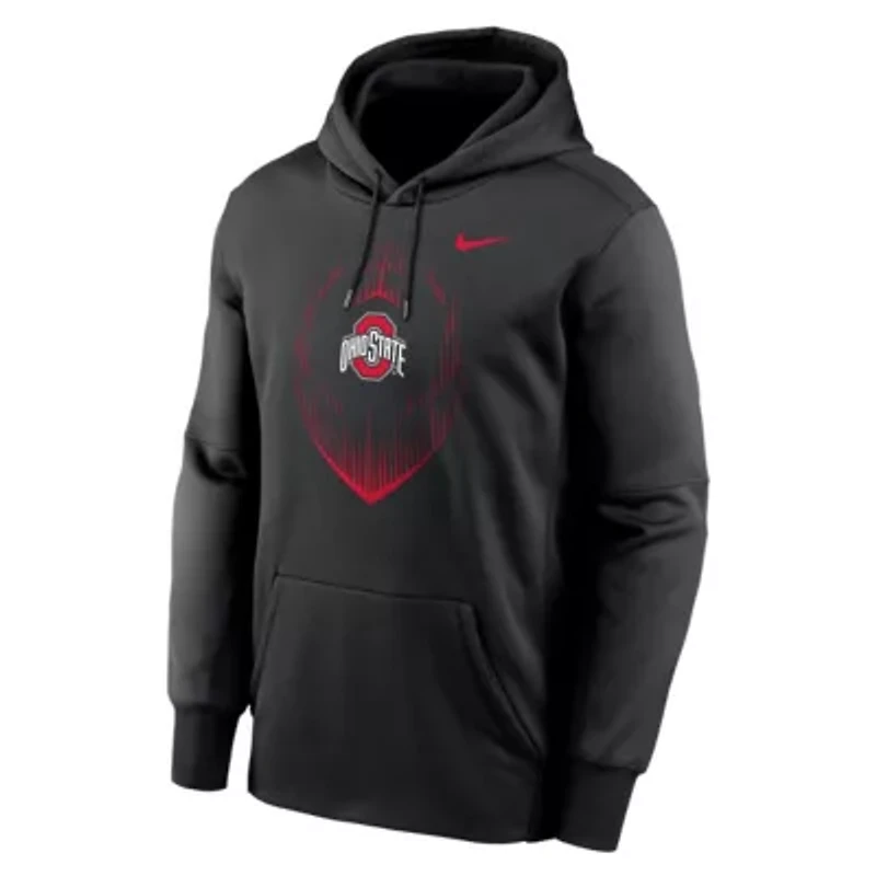 NCAA Nike Ohio State Buckeyes Icon Football Performance Pullover Hoodie