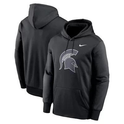 NCAA Nike Michigan State Spartans Color Pop Performance Fleece Pullover Hoodie